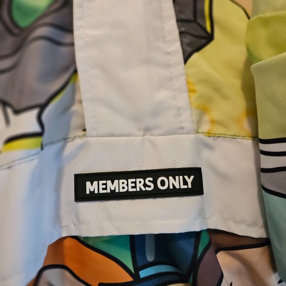 Rick and Morty Members Only Pullover Windbreaker Jacket Size L - Picture 4 of 4